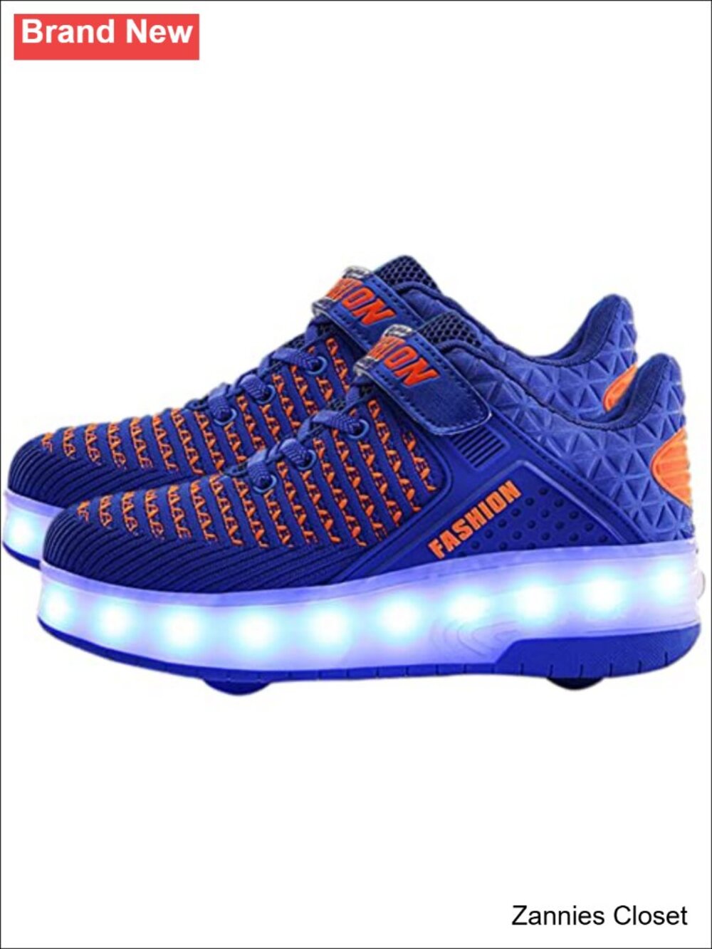 ✨ USB Rechargeable LED Light Up Roller Shoes Wheeled Skate Sneakers for Kids